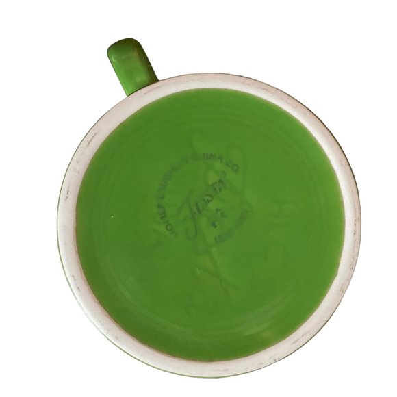 Fiestaware Kitchen Fiestaware Shamrock Green Ring Handle Tom And